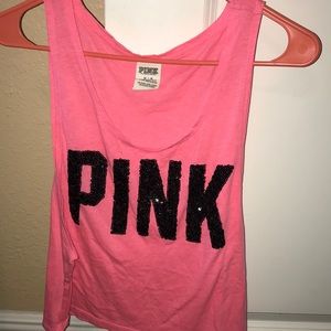Pink tank top